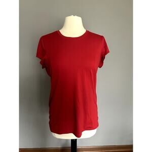 Alo CoolFit Red Women's Work Out Shirt - XXL